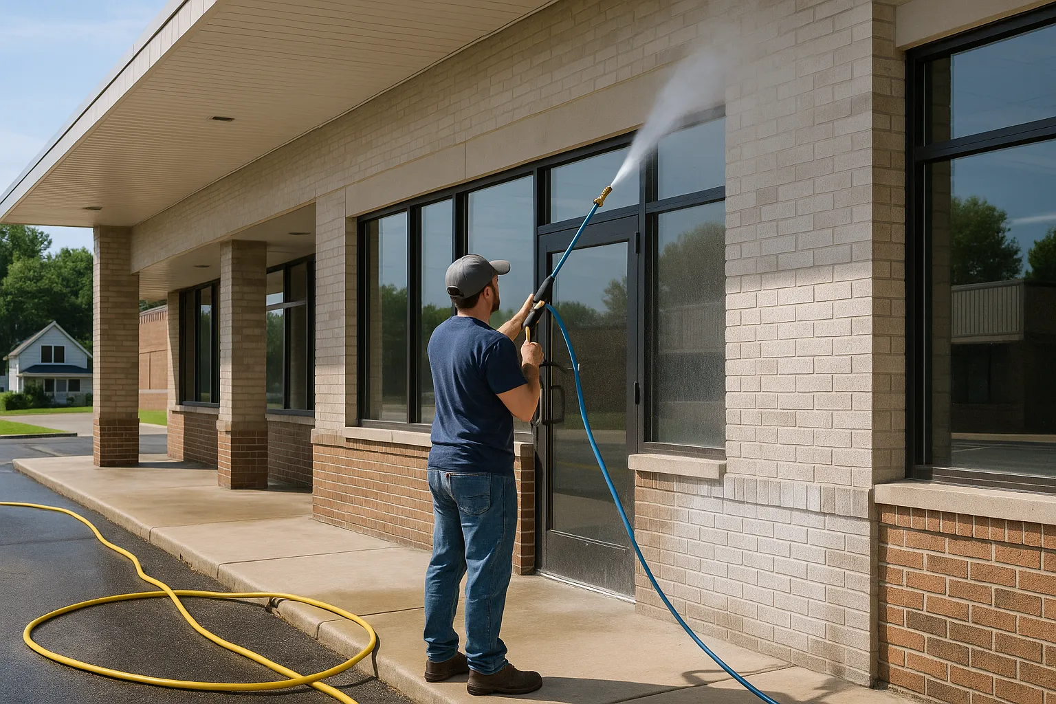 Commercial Exterior Washing, One Stop Exterior Cleaning