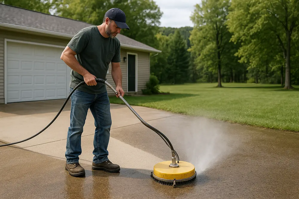 Driveway & Concrete Cleaning, One Stop Exterior Cleaning