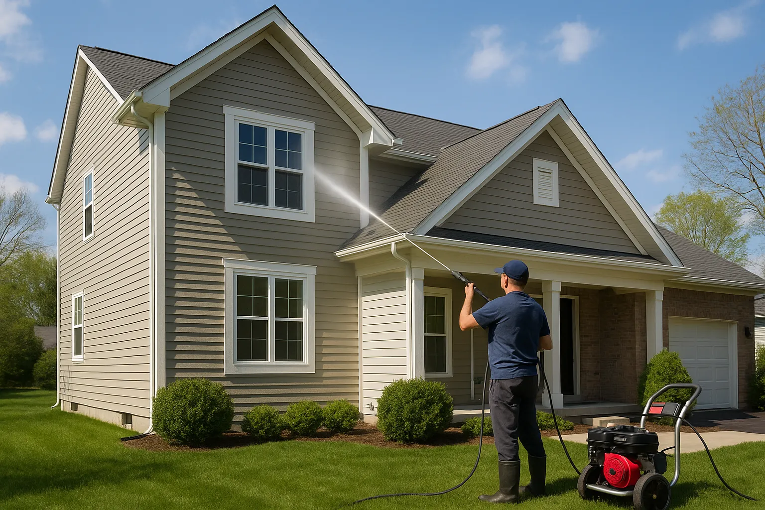 Residential Exterior Washing, One Stop Exterior Cleaning